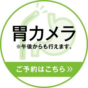 胃カメラ※午後からも行えます。 ご予約はこちら